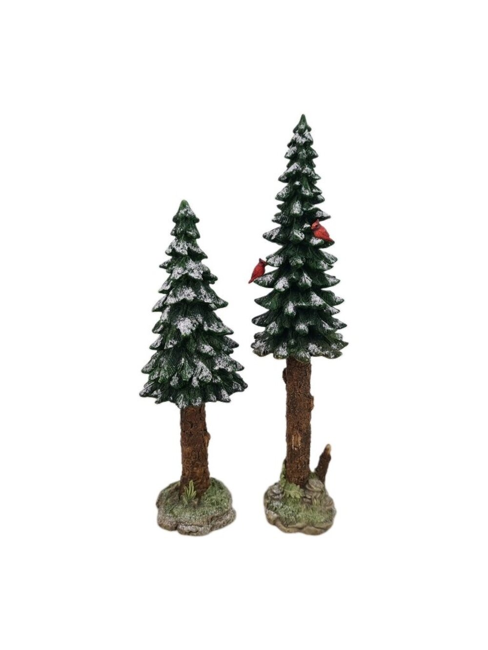 Department 56 Village Towering Pines Set Of 2 52632 Christmas Accessories